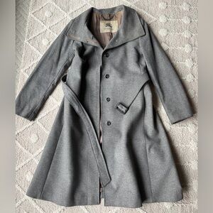Wool Burberry coat